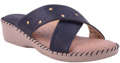 

Adorn Women Black Wedges