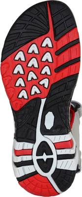 Aero Men BLACK::RED::LGREY Sandals