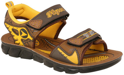 

Guys & Dolls Boys Sports Sandals, Brown yellow