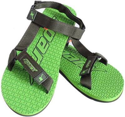Sparx Men Black Sandals
