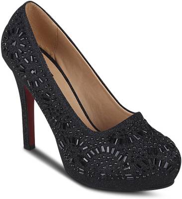 Kielz Women Black Heels