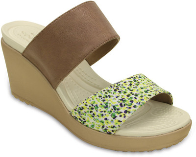 

Crocs Women Brown Wedges