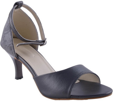 

Adorn Women Gunmetal Heels