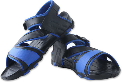 

Puma Men Black-Strong Blue-Gray Dawn Sports Sandals