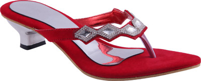 Adorn Women Red Heels