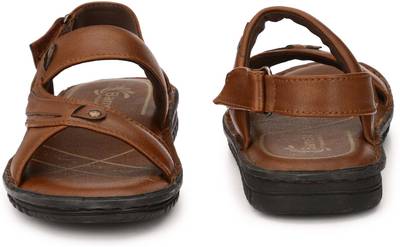 Shoegaro Men Tan Sandals