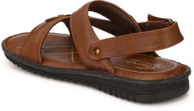 Shoegaro Men Tan Sandals