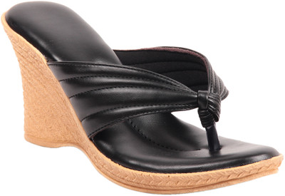 

Adorn Women Black Wedges