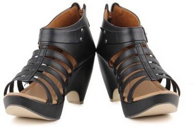 Nshell Women BLACK Heels