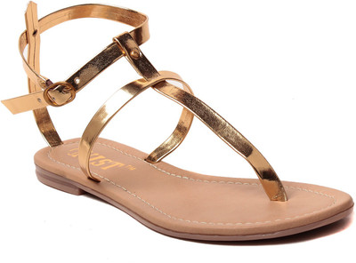 

Gnist Women Gold Flats