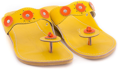 

Myra Women Yellow Flats