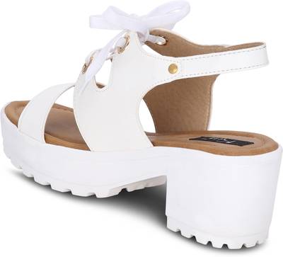 Kielz Women White Heels
