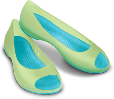 

Crocs Women Green Flats
