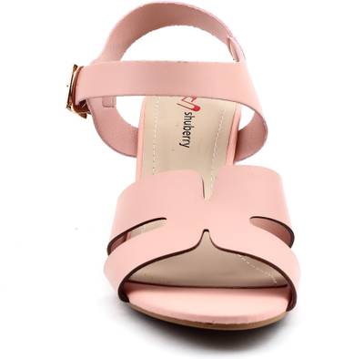 Shuberry Women Pink Heels