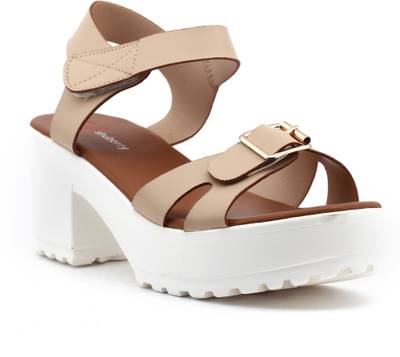 Shuberry Women White Heels