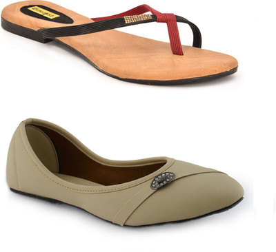 

Indirang Women Multicolor Flats