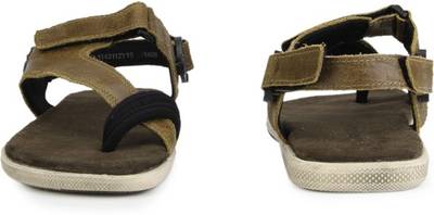 Woodland Men Camel Sandals