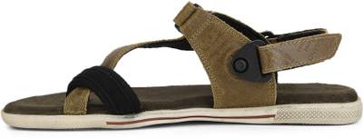 Woodland Men Camel Sandals