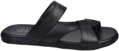 Hayst Men Black Sandals