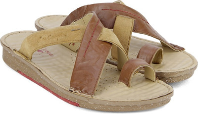 

Lee Cooper Women TAN Flats