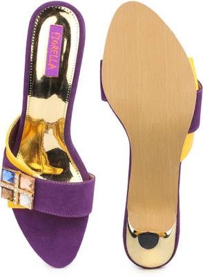 Fiorella Women Purple Heels