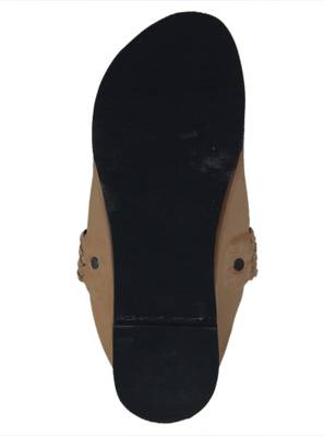 JS Men Beige Sandals
