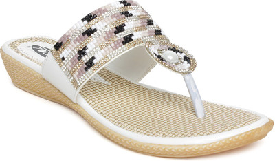 

Vendoz Women White Flats