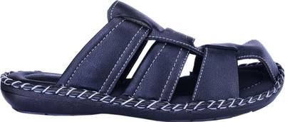 Khadim's Men Black Sandals