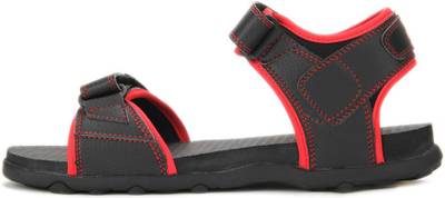 Puma Men Puma Black-High Risk Red Sports Sandals