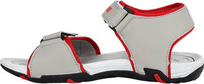 Aero Men BLACK::RED::LGREY Sandals