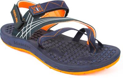 Mmojah Men Orange/Blue Sandals