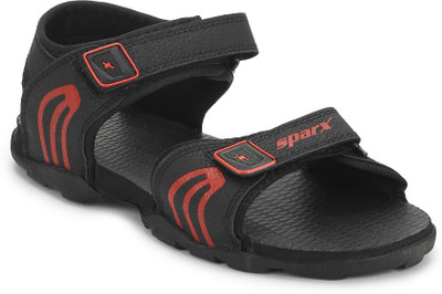 

Sparx Men Black Red Sports Sandals