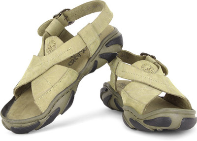 

Woodland Men Khaki Sports Sandals