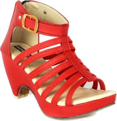 Indilego Women RED Heels