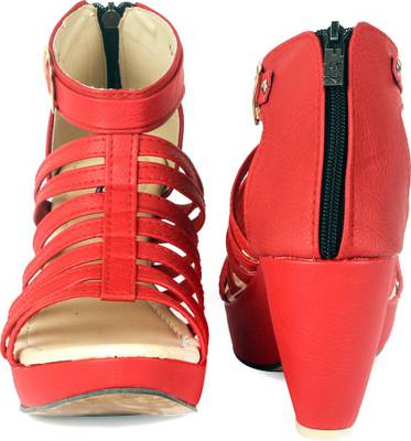 Indilego Women RED Heels