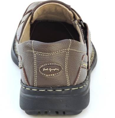 Footgraphy Men BLACK Sandals