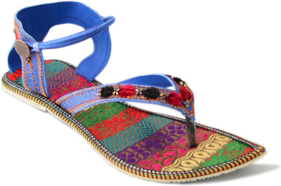 

Myra Women Blue Flats