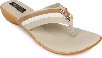 

Nayra Creations Women Beige Wedges
