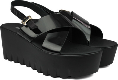 

Inc.5 Women BLACK Wedges