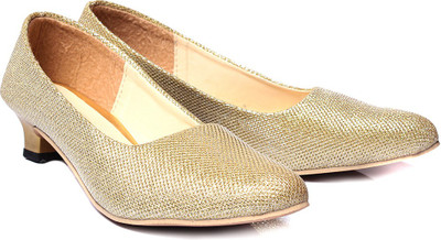 

Bare Soles Women Gold Heels