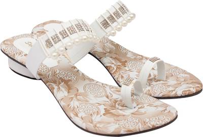 Sapyork Women White Heels