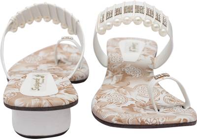 Sapyork Women White Heels