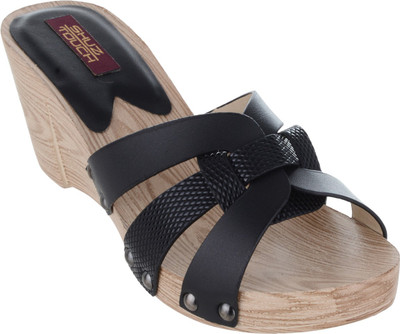 

Shuz Touch Women BLACK Wedges