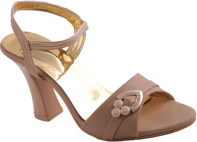 

Adorn Women Beige Heels