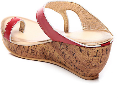 

Nell Women Red Wedges