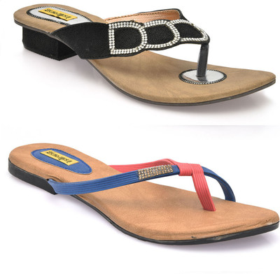 

Indirang Women Multicolor Flats