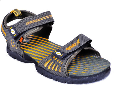 

Sparx Men Olive Yellow Sports Sandals