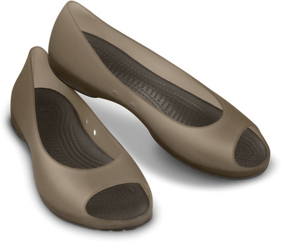 

Crocs Women Brown Flats