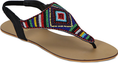 

Flora Women 01, Black Flats