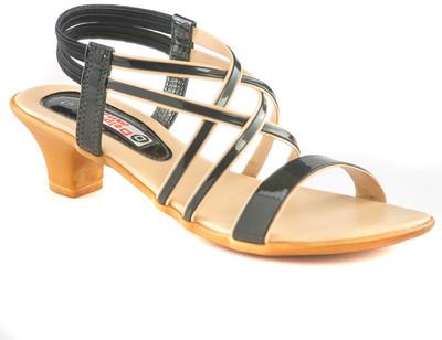 

Dolphin Miles Women Black Heels